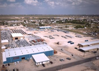 Decommissioned solar panels deemed still functional are reinstalled at Texas factory