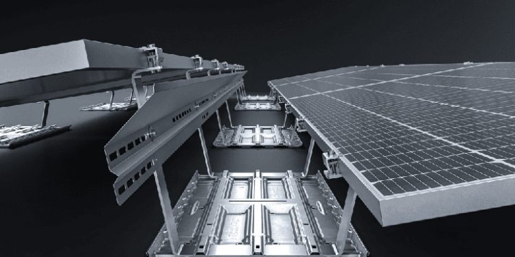 AEROCOMPACT debuting adaptable flat roof solar racking at RE+