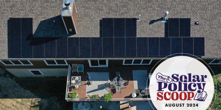 The Solar Policy Scoop: August 2024