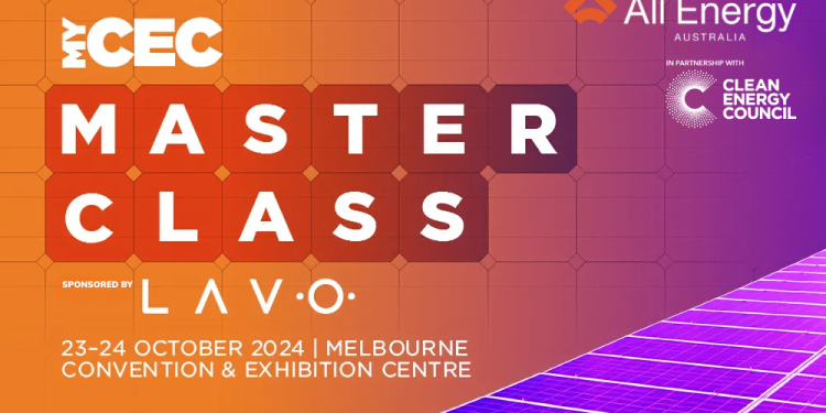 All Energy Australia 2024: MyCEC Masterclass Agenda Released