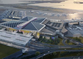 Construction begins on massive solar project on roof of new JFK Airport terminal