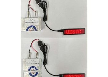 Folded or cut, this lithium-sulfur battery keeps powering devices