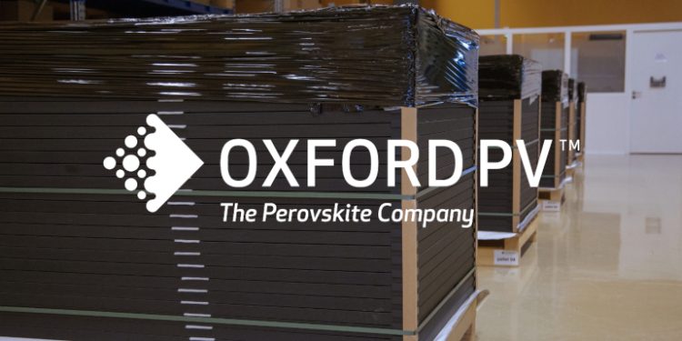 First Oxford PV perovskite solar panels sold to US utility-scale project