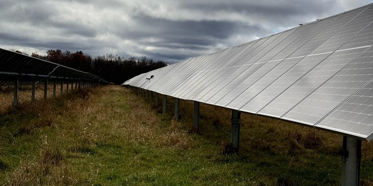 Solar tracker project supports Vermont college’s renewable energy goals