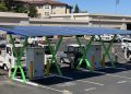 California university installs Paired Power solar EV chargers for electric maintenance vehicles