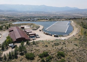 Ameresco celebrates completion of Utah’s first floating solar project