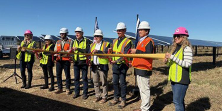 Scout Clean Energy celebrates its first completed solar project