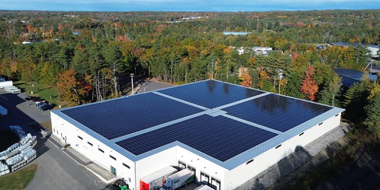 Verogy covers Maine warehouse with 1.1-MW solar project