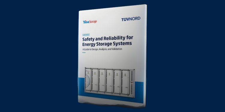 Trina releases white paper on energy storage safety