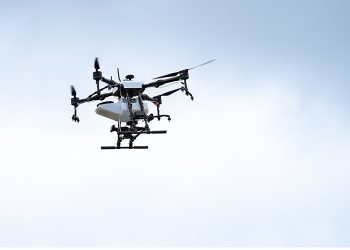 Hylio’s new drone can clean solar panels, treat weeds on project sites