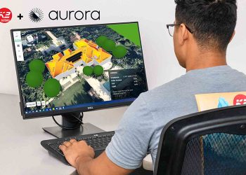 K2 Quote solar racking design program integrated with Aurora