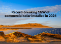 Record-breaking 1GW of commercial solar installed in 2024