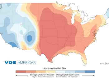 VDE unveils Hail Risk Atlas to help solar developers forecast economic risk related to hail loss
