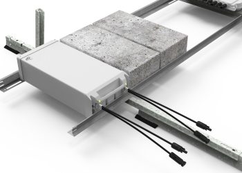Yotta Energy’s new panel-level battery acts as ballast block on commercial rooftop installs