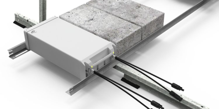 Yotta Energy’s new panel-level battery acts as ballast block on commercial rooftop installs