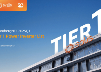 Solis Celebrates 20 Years with BloombergNEF Tier 1 Recognition