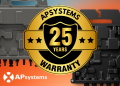 APsystems DS3, QT2 microinverters now come with 25-year standard warranty