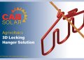 CAB Solar designs cable hanger for agrivoltaic purposes