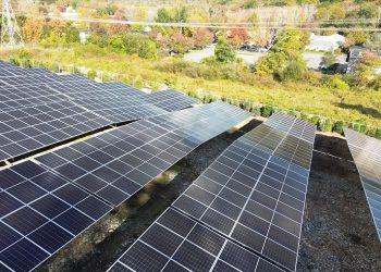 6.1 MW of solar installed on steep, uneven terrain in New York