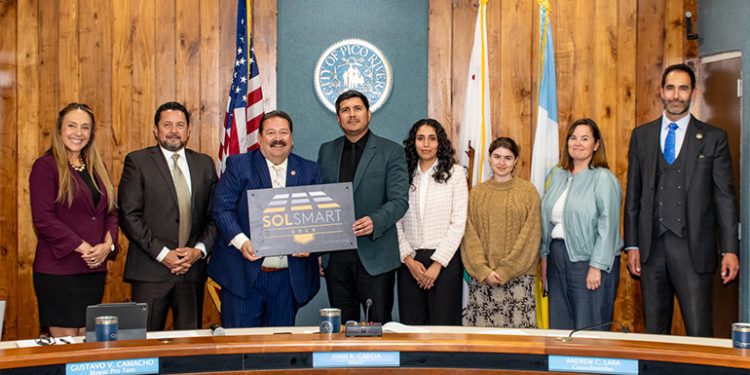 City of Pico Rivera earns Gold SolSmart designation for Power Choice program, other efforts