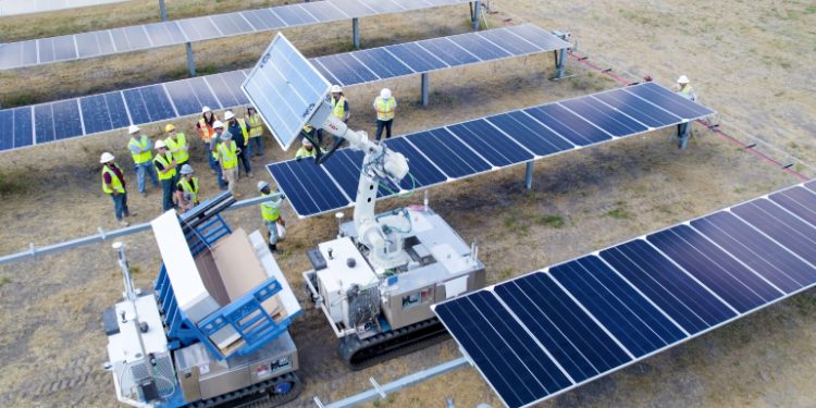 Rosendin to demo its panel-installing robots at Texas solar project