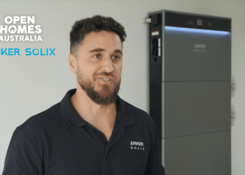 Anker SOLIX X1 Hybrid System Stars in Open Homes Australia