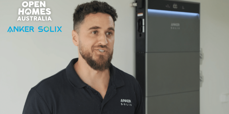 Anker SOLIX X1 Hybrid System Stars in Open Homes Australia