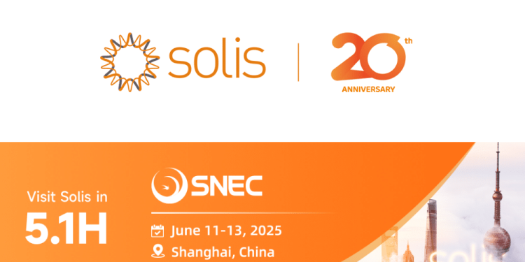 Solis Celebrates 20th Anniversary with Groundbreaking Launches at SNEC 2025