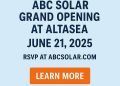 ABC Solar Marks 25 Years With Grand Opening at AltaSea