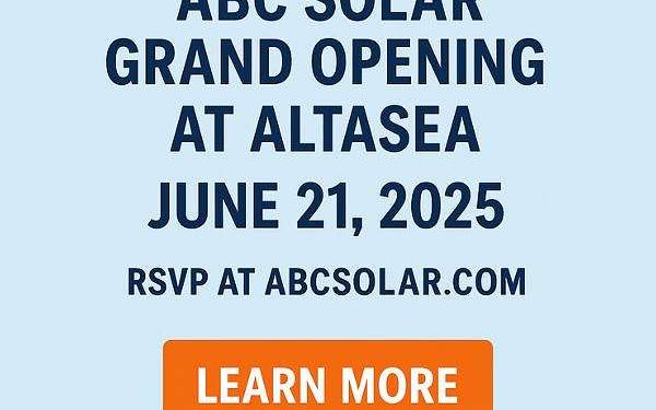ABC Solar Marks 25 Years With Grand Opening at AltaSea