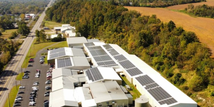 Evergrow tax-credit transfer on 1.5-MW project keeps iconic PA carpet factory in operation