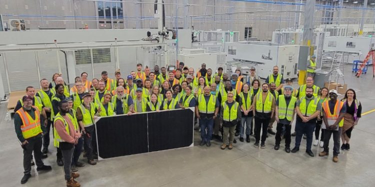 Heliene opens 500-MW solar panel assembly facility in Minneapolis area