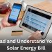 How to Read and Understand Your Solar Energy Bill