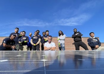 Trina donates solar panels to YouthBuild program