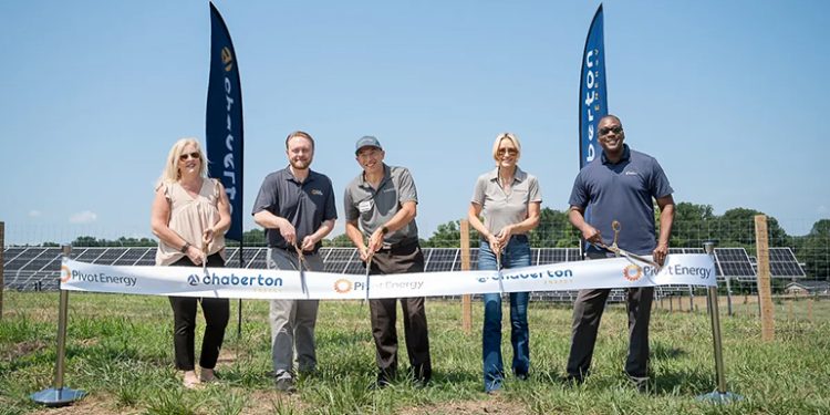 Chaberton Energy cuts ribbon on 3.2-MW Maryland community solar project