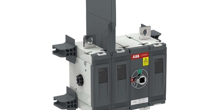 ABB 2000-V switch-disconnector 1st certified by UL for utility-scale solar