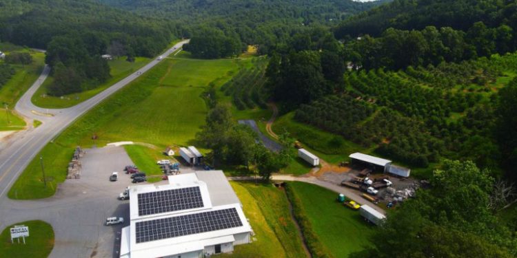 NC orchard installs solar to meet 75% of on-site energy needs
