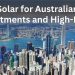 Why Solar Power is a Smart Investment for Australian Apartments and High-Rises