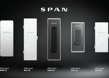 Span unveils smaller-size smart electrical panels