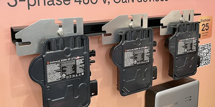 Enphase releases 480-V commercial microinverters