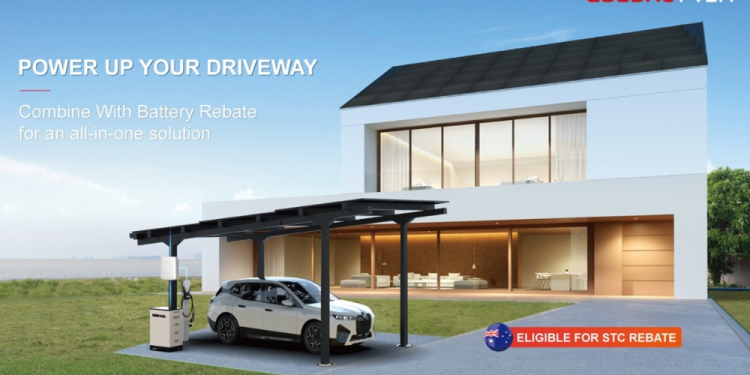 Power Your Driveway with GoodWe VELA Residential Solar Carport