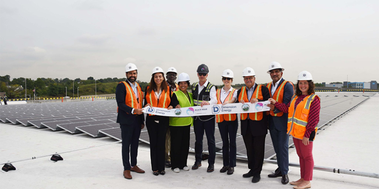Dimension Energy cuts ribbon on 3.12-MW rooftop community solar project in NJ