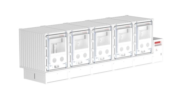CSI scales up BESS to 8.36 MWh in five independent cabinets