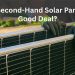 Are Second-Hand Solar Panels a Good Deal and a Smart Investment?