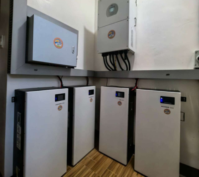 57.32kWh Solar Energy Storage System Using LFP.1433.F Batteries