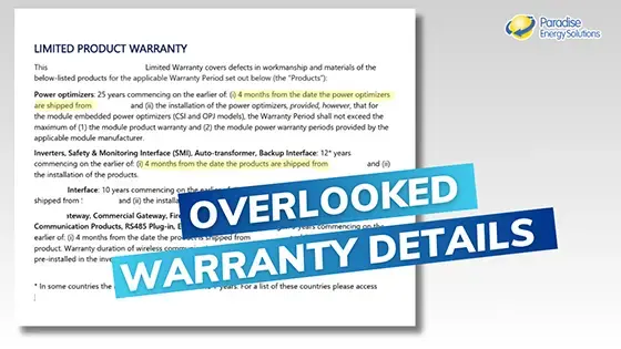 The Solar Warranty Details That Could Cost You Big