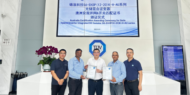 Solis Secures Key Australian Certifications, Strengthening Its Position in the Solar and Storage Market