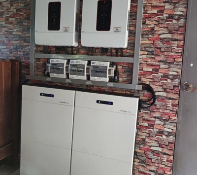 24.56kWh House Battery System: Two LFP.6144.G2 Units with Dedicated SRNE Inverters