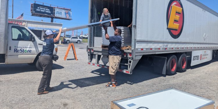 Donated Got Electric solar panels help Habitat for Humanity in community efforts