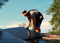 How do third-party-owned rooftop solar projects work?